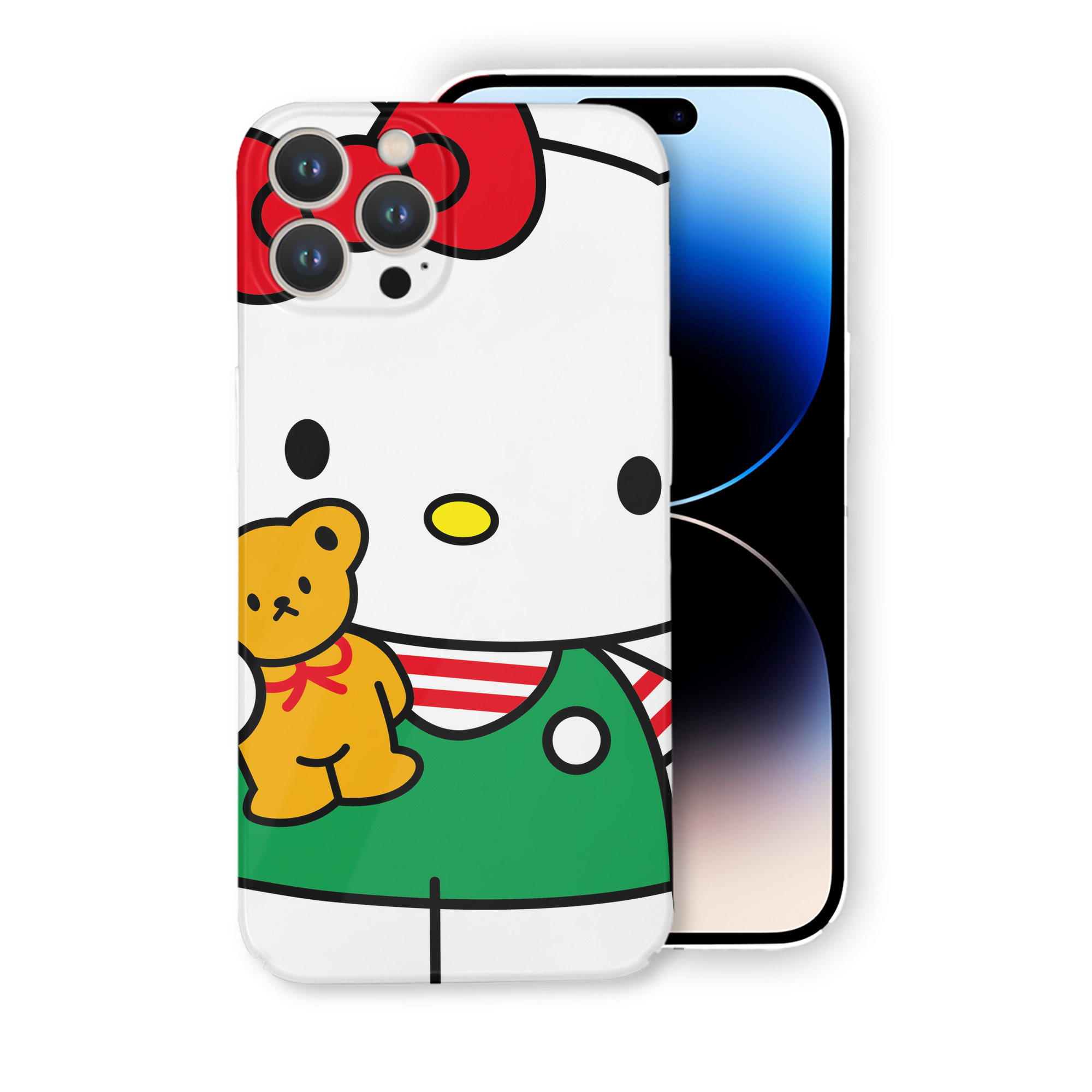 （画像用） Hello Kitty ハローキティ 【iPhone 14シリーズ対応】ハードケース